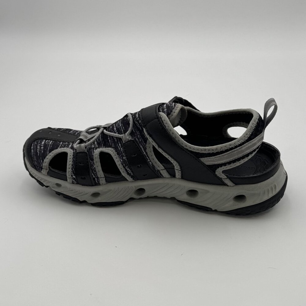Cheeks Womens Energy Pad Sport Sandals Size 9W Tony Little Reflective Shoes - Picture 8 of 11